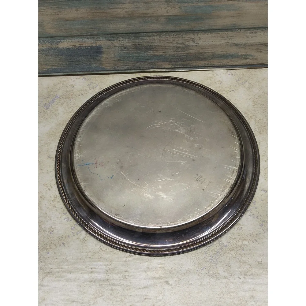 Castleton International Silver Company Round Platter‎ #670